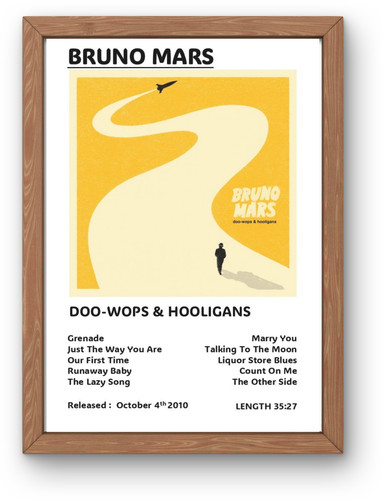 Bruno mars doo wops - a4,