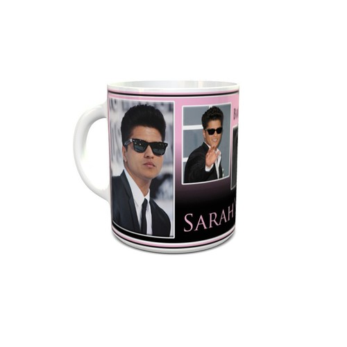 Bruno mars personalised mug - bruno,