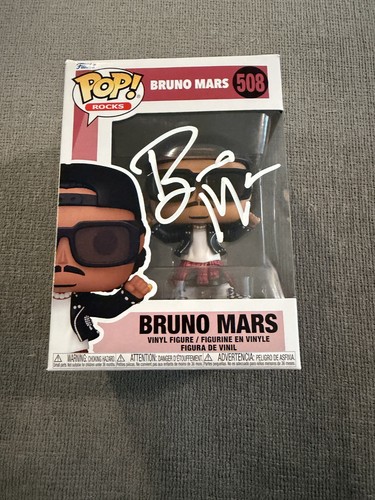 Bruno mars hand signed funko - hand,
