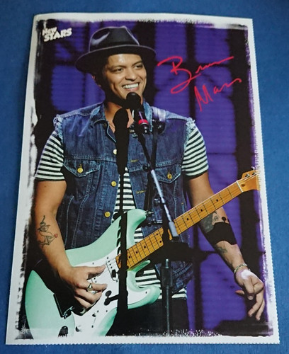Bruno mars rookie card - bruno,