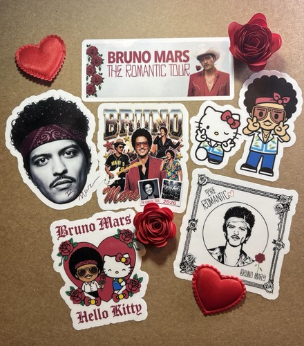 Bruno mars stickers - 6,